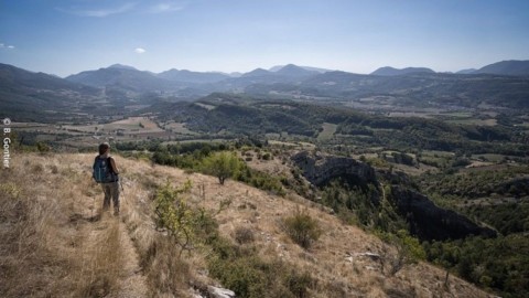 Randonnée Le Pas dela Baume Bézaudin-sur-bine Pays de Bourdeaux Dieulefit