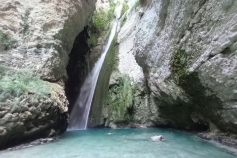 Chute de la Druise Omblèze Drôme