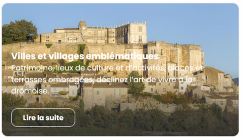 Villes et villages emblématiques de la Drôme