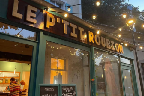 Le P'tit Roubion bar restaurant coopératif Bourdeaux
